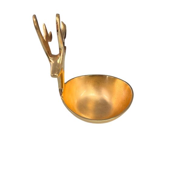 Reindeer / Decor / Christmas / Gold/ Marshalls / EUC - Picture 1 of 6